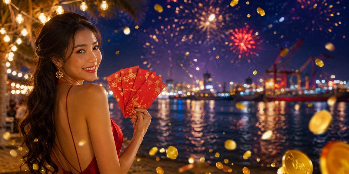 Không khí lễ hội và phong bì đỏ may mắn tại Hải Phòng trên mb6