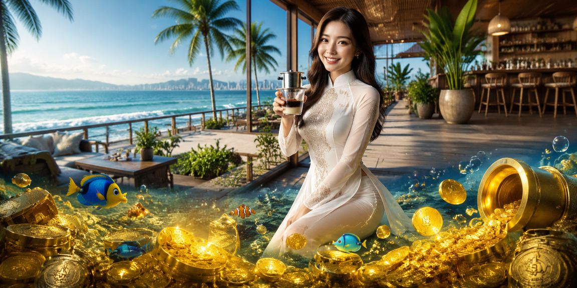 Người phụ nữ mặc áo dài tại Nha Trang sử dụng điện thoại tham gia cá cược trực tuyến